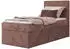 MKS Meble Tiliano Boxspringbett 90x200 Stauraum Cordstoff Rosa (TILIANO)