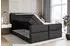 ALTDECOR BOXI3-Z King Boxspringbett 180x200cm Samt Schwarz H3/H4 mit Bettkasten (BOXI3-Z KING)