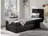 Mirjan24 Boxspringbett Carmen Mini Einzelbett mit Bettkasten, Topper, 90x200cm (Carmen Mini)