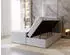 Marpur Nero Box Boxspringbett mit Bettkasten, Velourstoff, Beige, 120x200cm (NERO BOX)