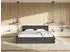 Selsey Alegre Polsterbett mit Bettkasten, Chenille-Bezug, Graphit, 180x200cm