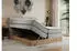 MKS Meble Bellissimo King Boxspringbett 160x200 mit Bettkästen, Wotan Eiche/Hellgrau Struktur, H3