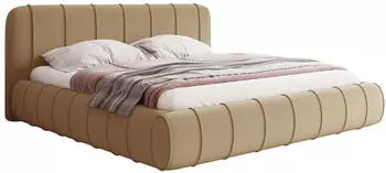 Mirjan24 Slim XI Polsterbett mit Bettkasten, 200x200cm (Slim XI)