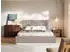 Selsey Togents Polsterbett 140x200cm Chenillebezug LED Braun