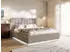Selsey Togents Polsterbett 140x200cm Chenillebezug LED Braun