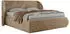 MKS Meble Caela Classic Polsterbett mit Bettkasten & Lattenrost, 140x200cm, Beige