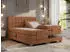 MKS Meble ELECTRO Boxspringbett elektrisch verstellbar 180x200cm, Orange (ELECTRO)