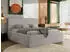 MKS Meble Tiliano Classic Polsterbett mit Bettkasten, Lattenrost, Hellgrau Cord, 160x200cm