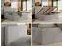 MKS Meble Tiliano Classic Polsterbett mit Bettkasten, Lattenrost, Hellgrau Cord, 160x200cm