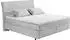 ED EXCITING DESIGN Marbella Boxspringbett 180x200cm Cordbezug, grau (455217)