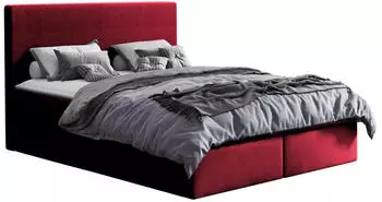 Mirjan24 Boxspringbett Cosmo Polsterbett mit Matratze und Bettkasten, 140x200cm (Cosmo)
