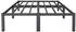 ML-Design Paris Metallbett mit Lattenrost & Kaltschaummatratze 120x200cm, Anthrazit (120x200)