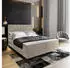Masseno Muri Boxspringbett 180x200cm mit Matratze, Topper & Bettkasten, Beige (COSMIC 10)