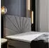Masseno Muri Boxspringbett 180x200cm mit Matratze, Topper & Bettkasten, Beige (COSMIC 10)