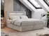 MKS Meble Gold-5 Boxspringbett mit LED, Beige, 120x200cm (GOLD5)