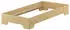 Erst-Holz Funktionsbett 100x190 Massivholz, Jugendbett/Gästebett (V-60.56-10-190)