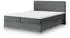 Masseno TORREL Boxspringbett 180x200cm mit Bonell-Matratze und Topper, Grau (TORREL 180X200 CM POSO 60 + PAROS 06)