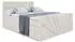 ALTDECOR Miltio-Z King Boxspringbett 200x200cm Samt creme H3/H4 Matratzen mit Bettkasten