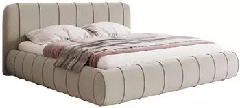 Mirjan24 Slim XI Polsterbett mit Bettkasten, 140x200cm (Slim XI)