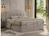 MKS Meble Vittoria Boxspringbett elektrisch verstellbar 200x200cm Beige H3 (Vittoria)