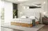 ALTDECOR Lolli6 Boxspringbett H3-Matratze + Topper, Bettkasten, 120x200cm, Beige (LOLLI6)