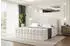 ALTDECOR Miami-Z Boxspringbett mit Fußteil, Bettkasten & Lattenrost, 140x200cm (MIAMI-Z)