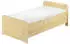 Erst-Holz Seniorenbett Einzelbett Massivholz extra hoch 90x220cm (V-60.42-09-220)