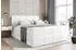 ALTDECOR Ardeni-Z King Boxspringbett 180x200cm Kunstleder Weiß H3/H4 mit Bettkasten (ARDENI-Z KING)