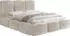 WFL GROUP Harmony Polsterbett mit Bettkasten & Lattenrost, Samt, 140x200cm (wfl_0000086-22)