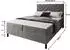 Masseno Rokis Boxspringbett 160x200cm mit Matratze, Topper & Bettkasten, Grau (ROKIS)