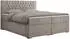 MKS Meble PERA Boxspringbett 200x200cm mit Bettkasten, Matratze H3 und Topper, Beige (PERA)