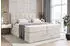 ALTDECOR APO King Boxspringbett mit Bettkasten, Beige/Ecru, 160x200cm, H3/H4