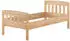 Erst-Holz Einzelbett Seniorenbett Buche massiv 100x200 (60.76-10)