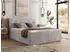 MKS Meble DAGOS Boxspringbett 120x200cm mit Bettkasten, Visco-Topper, 7-Zonen-Matratze H4 (DAGOS)