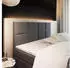 Masseno Ariel Boxspringbett 180x200cm mit Matratze, Topper & Bettkasten, Grau (SAWANA 05)