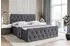 ALTDECOR AMAY Boxspringbett mit Bettkasten, 160x200cm, Dunkelgrau Samt (AMAY-Z)