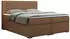 MKS Meble LOPE Boxspringbett 140x200 Kunstleder Braun H3 mit Bettkästen