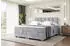ALTDECOR Amel EL Boxspringbett elektrisch verstellbar, 2 Matratzen, Grau, 160x200cm (800000814440)
