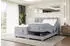 ALTDECOR Amel EL Boxspringbett elektrisch verstellbar, 2 Matratzen, Grau, 160x200cm (800000814440)