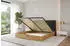 ALTDECOR ENZO8 Polsterbett mit Bettkasten & Lattenrost, Kunstleder Schwarz (800001321881)