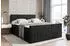 ALTDECOR EDITA-Z KING Boxspringbett 120x200cm Samt Schwarz H3/H4 mit Bettkasten (800000636662)