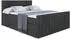 ALTDECOR EDITA-Z KING Boxspringbett 120x200cm Samt Schwarz H3/H4 mit Bettkasten (800000636662)