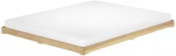 Erst-Holz Futonbett 180x200 extra niedrig Esche lackiert (V-60.47E-18)