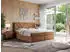MKS Meble NEOMI Boxspringbett 180x200 mit Topper, Bettkasten, Orange Struktur (NEOMI)