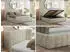 MKS Meble Goletta Classic Polsterbett mit Bettkasten & Lattenrost, Beige, 140x200cm