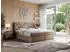 MKS Meble NEOMI Boxspringbett 160x200 Kunstleder Braun mit Topper und Bettkasten (NEOMI)