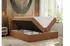 MKS Meble Diegos Boxspringbett 120x200 mit Matratze H3 und Topper, Orange Struktur (Diegos)