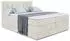 ALTDECOR Otta King Boxspringbett 140x200cm Samt Creme H3/H4 mit Bettkasten
