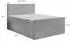 Masseno NOLEN Boxspringbett 180x200cm mit Bonell-Matratze und Topper, Grau (NOLEN 180X200 CM TILIA 85)