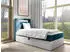 Mirjan24 Gold Junior 1 Boxspringbett 80x200cm Bonellfederkern H3 mit Bettkasten & Beleuchtung (Gold Junior 1)